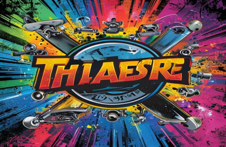 Thrasher Logo AI Wallpaper