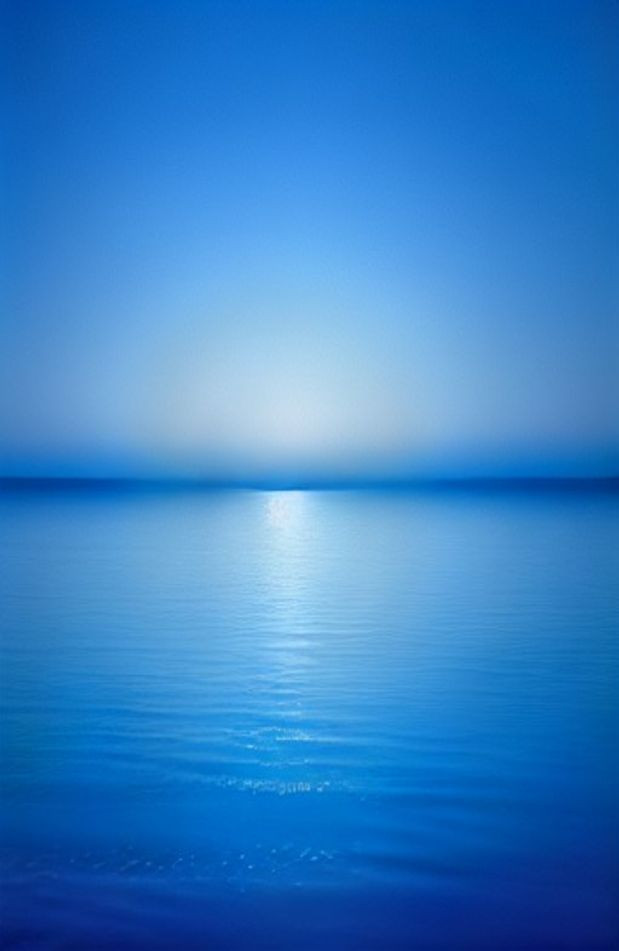 Blue HD AI Wallpaper