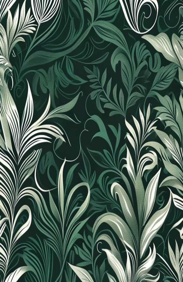 Dark Green AI Wallpaper HD