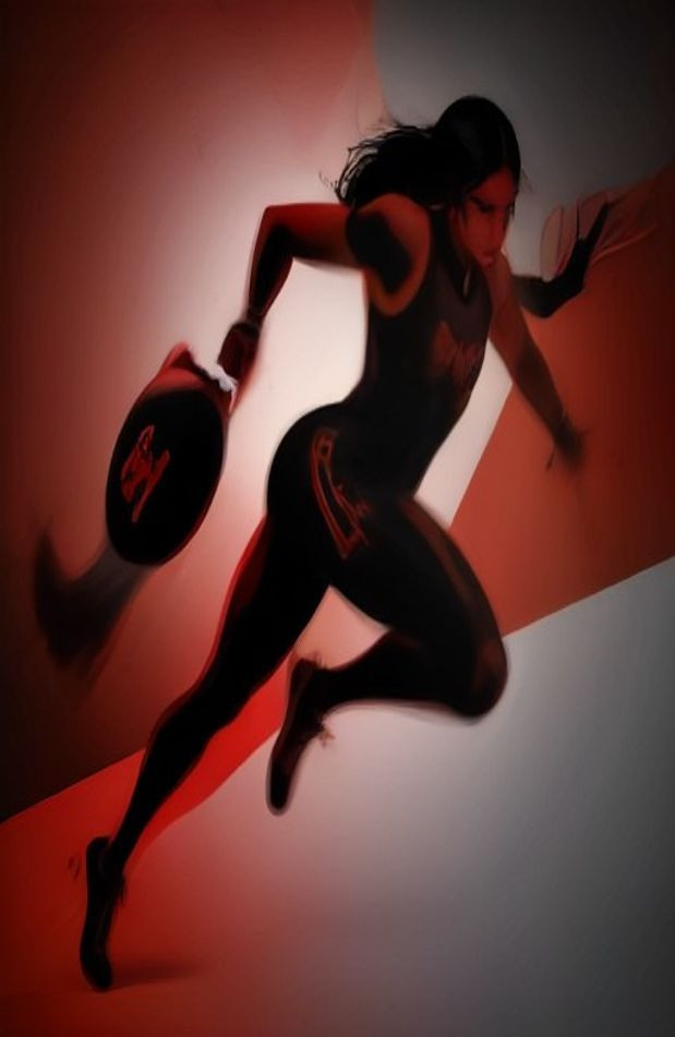 Red And Black Nike AI Wallpaper