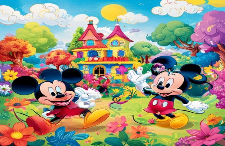Mickey Mouse Clubhouse Image AI Wallpaper