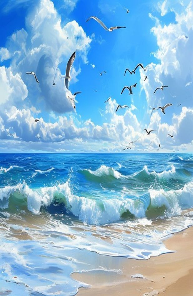 Ocean AI Wallpaper HD
