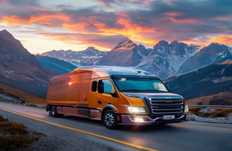 Scania Trucks AI Wallpaper