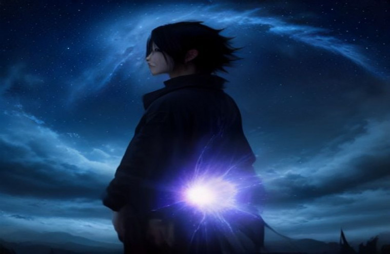 Sasuke Rinnegan AI Wallpaper