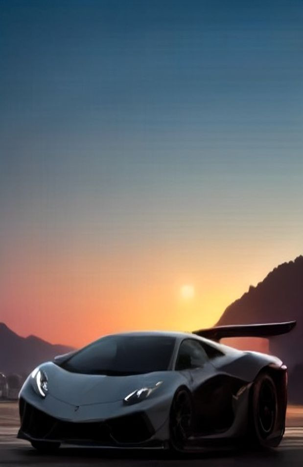 Lamborghini AI Wallpaper
