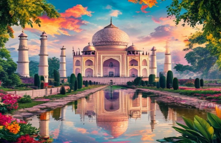 HD AI Wallpaper Of India