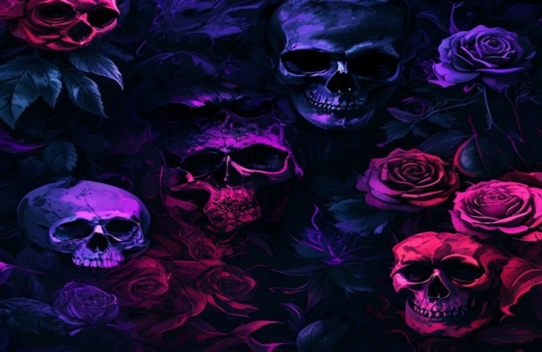 Emo Aesthetic AI Wallpaper