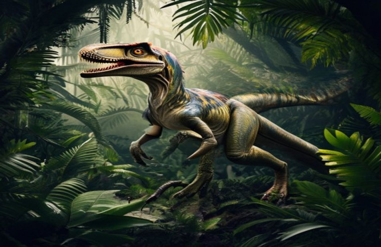 Jurassic World Velociraptor AI Wallpaper