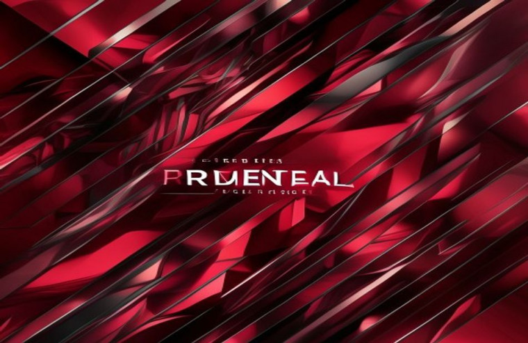 Red Metal AI Wallpaper