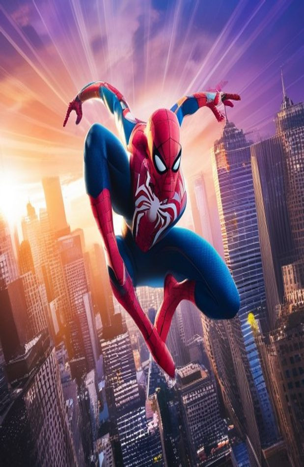 Spider Man AI Wallpaper