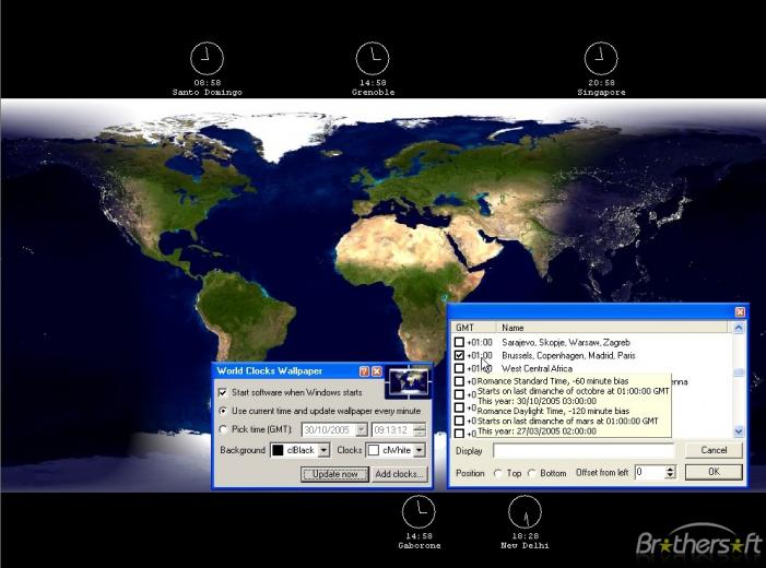Free download Solar World Clock Attractive world clock and time zone