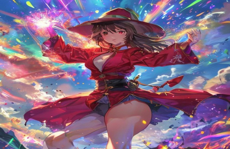 Megumin AI Wallpaper