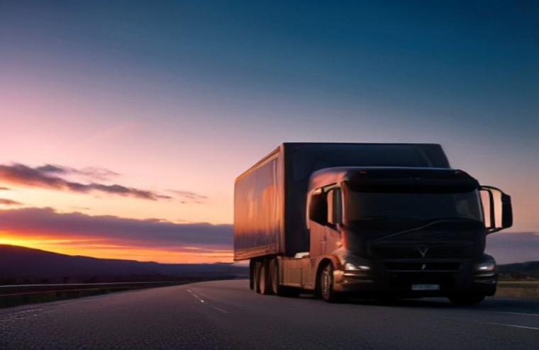 Volvo Truck AI Wallpaper