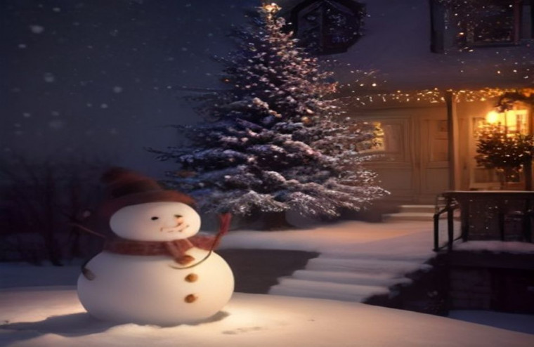 3d Animated Christmas AI Wallpaper