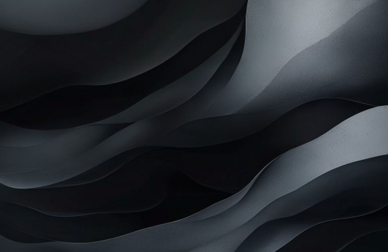 Dark Minimal AI Wallpaper