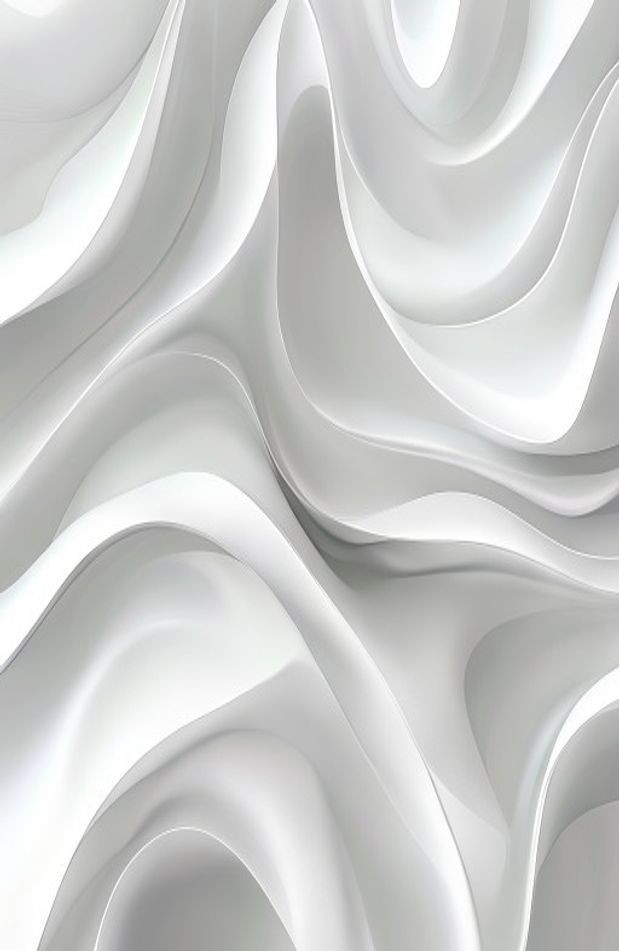 White AI Wallpaper Abstract