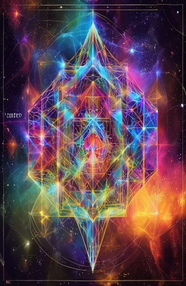 Metatron S Cube AI Wallpaper