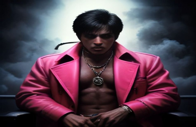 Tony Montana AI Wallpaper