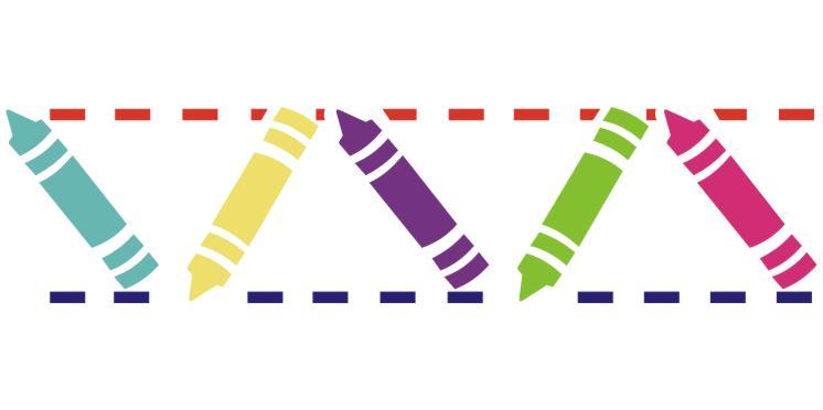 Free download Wallcovering 6 Crayon Stars Prepasted Wallpaper Border at