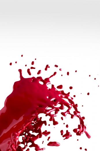 Free download Motion Paint Splatter with Red Paint Splattering a Black Background [1920x1080