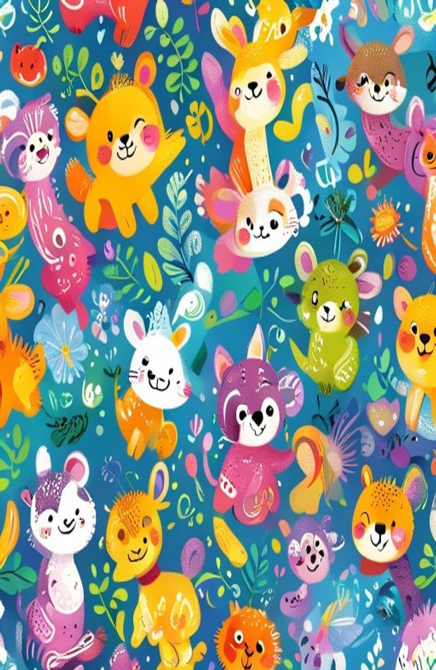Gambar AI Wallpaper Lucu