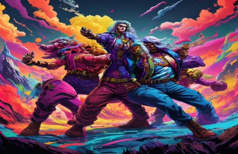 Jojo Bizarre Adventure AI Wallpaper