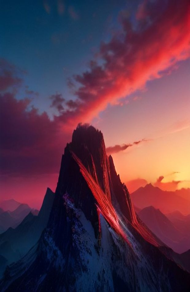 Red Dragon AI Wallpaper HD