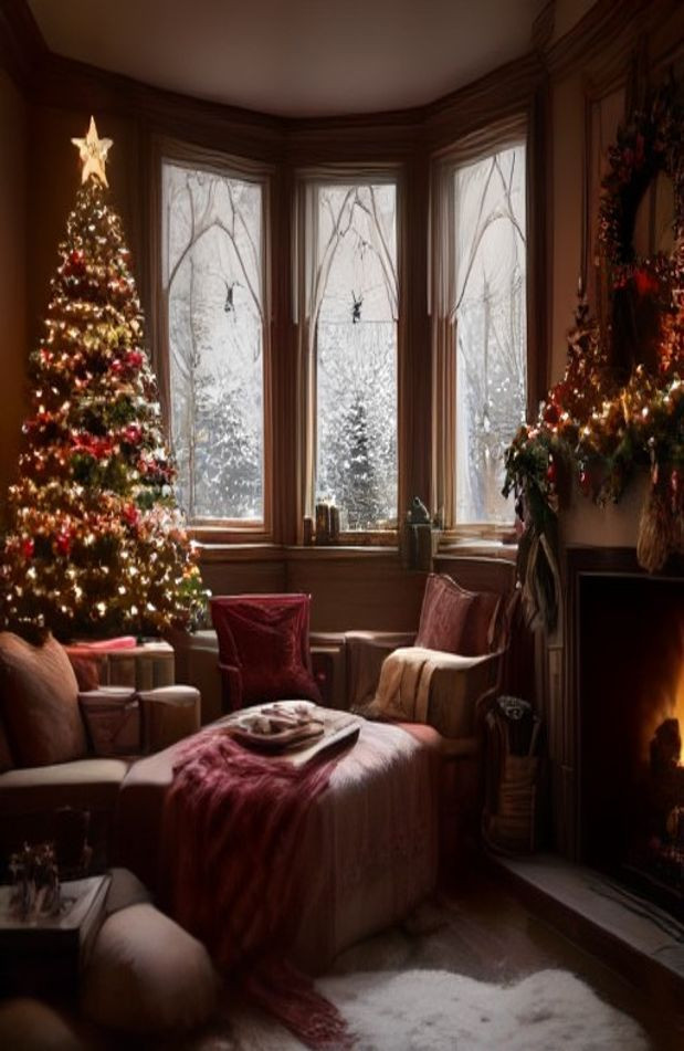 Best Christmas AI Wallpaper