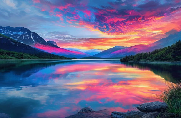 Panoramic AI Wallpaper Dual Screen