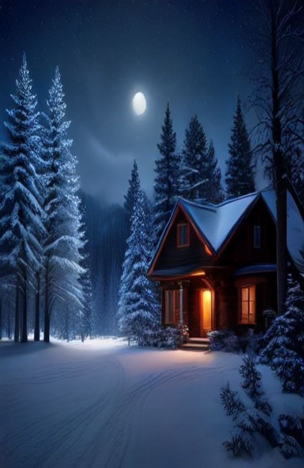 Christmas AI Wallpaper For Dual Monitor