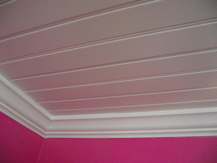Free download Paintable beadboard wallpaper on the ceiling [1024x768] for your Desktop, Mobile