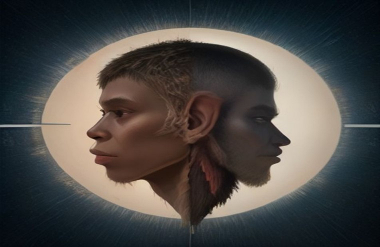 Human Evolution AI Wallpaper