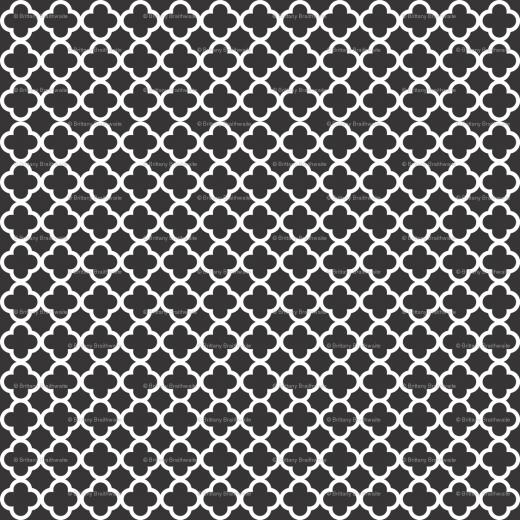 Free download Palace Black and White Quatrefoil Wallpaper from the