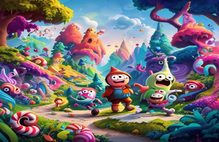 Adventure Time Live AI Wallpaper