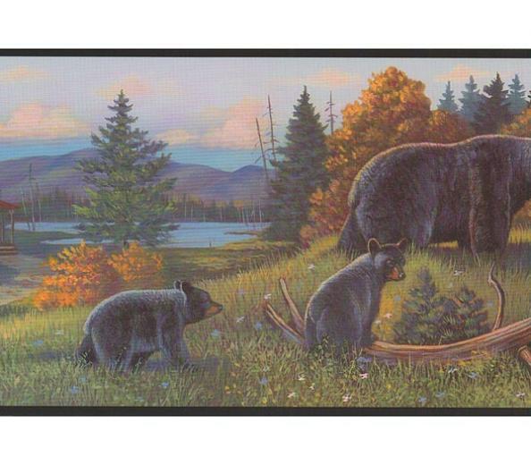 Free download Lake Forest Lodge Black Bear Border [510x510] for your