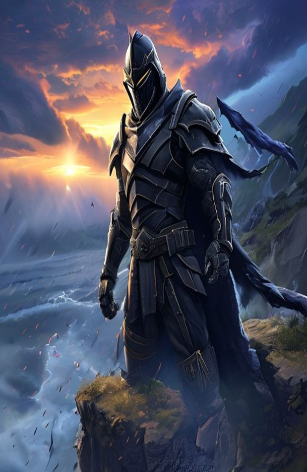Fortnite Black Knight AI Wallpaper