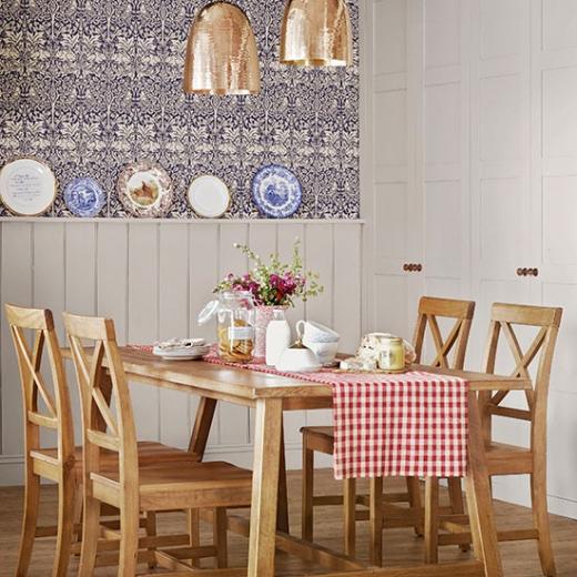 Free download Country style dining room with panelling Dining room decorating [550x550] for your