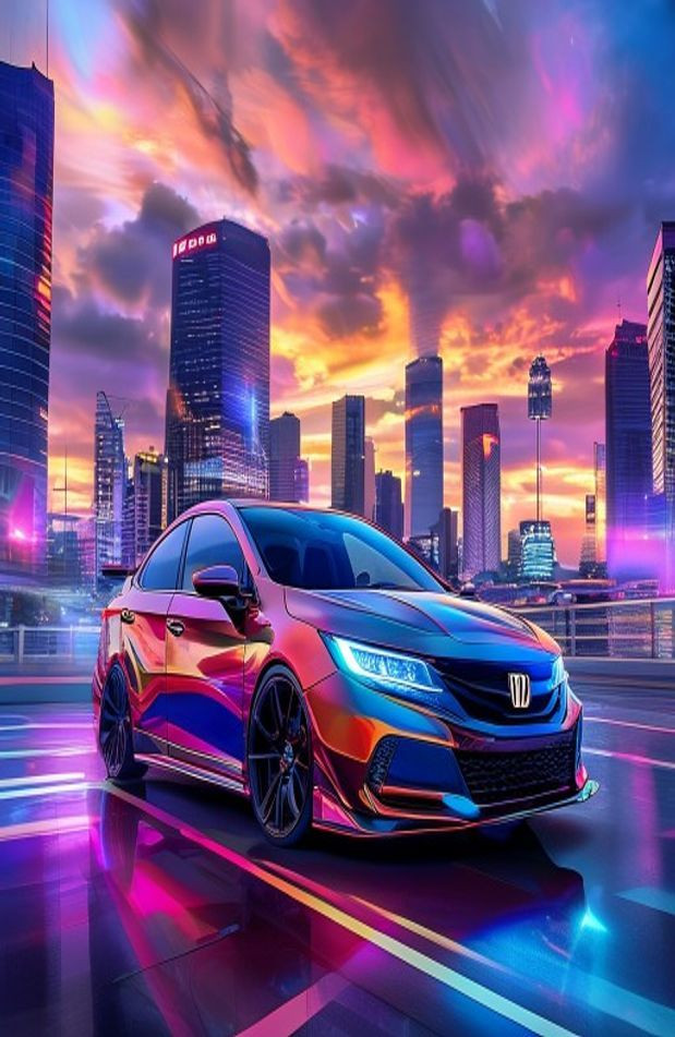 Honda Civic AI Wallpaper