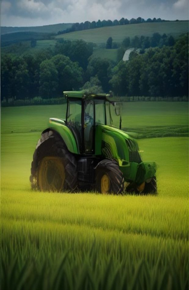 John Deere Logo AI Wallpaper