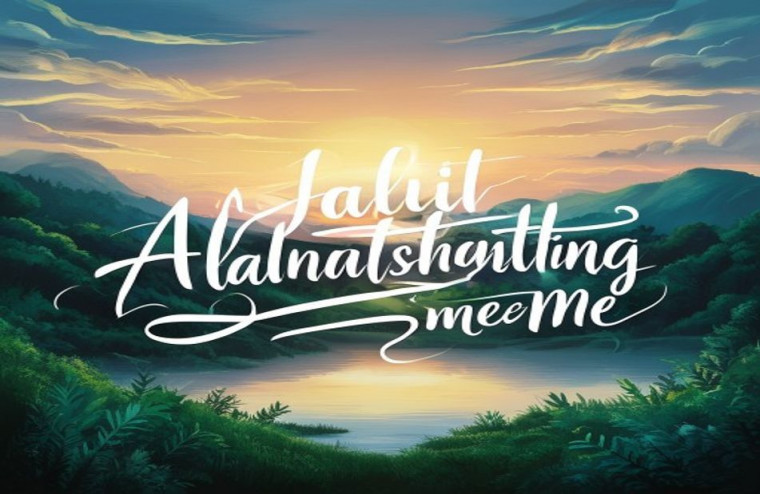 Allah Is Watching Me AI Wallpaper