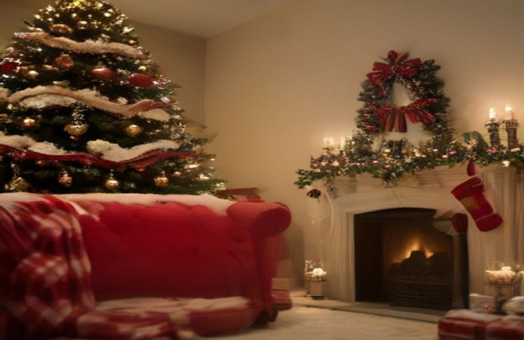 Best Christmas AI Wallpaper