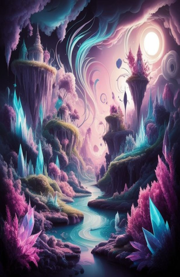 Powder Arcane AI Wallpaper