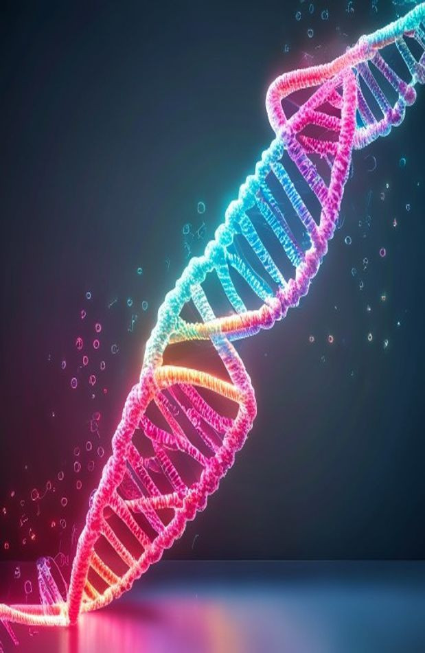 3d Dna AI Wallpaper