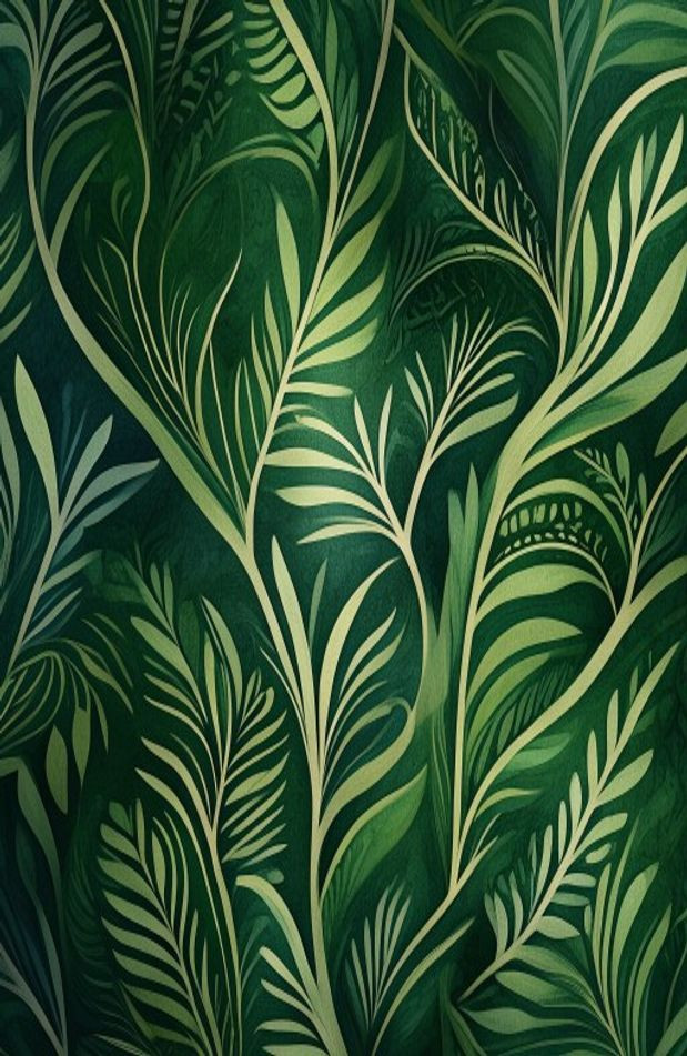 Dark Green AI Wallpaper HD