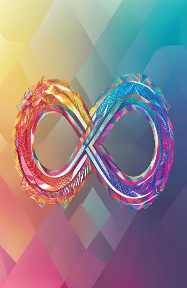 Infinity Symbol AI Wallpaper