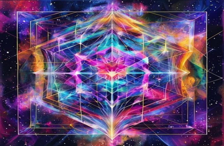 Metatron S Cube AI Wallpaper