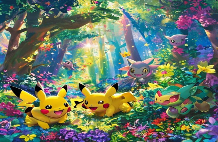 Awesome Pokemon AI Background