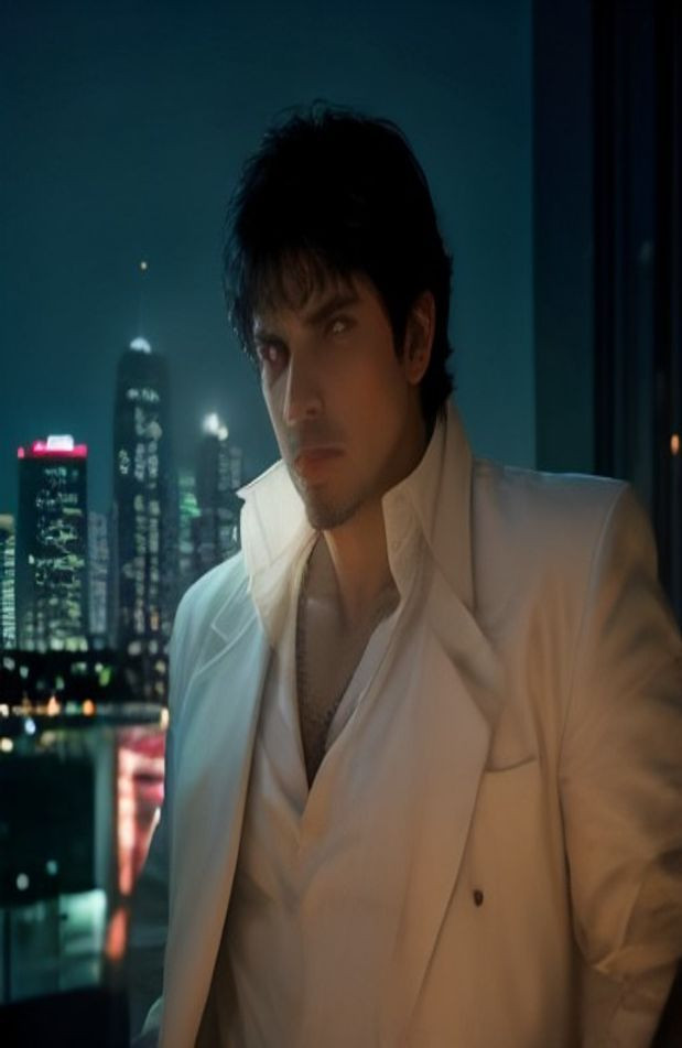 Tony Montana AI Wallpaper