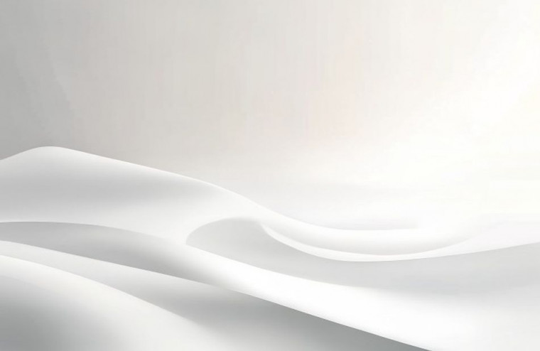 White Minimalist AI Wallpaper