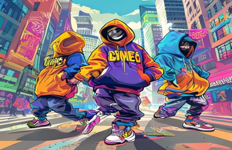 Supreme Cartoon AI Wallpaper